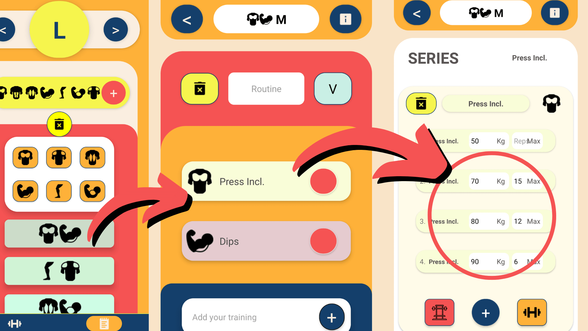 GymNotes Track Workouts